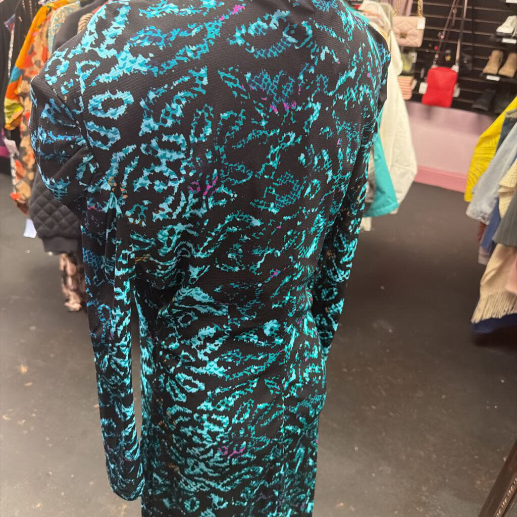 LG L/S Geo Patterned Dress