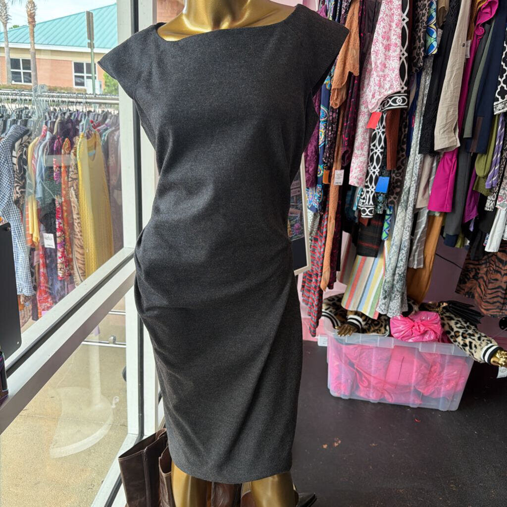 10 Solid Cap Sleeve Dress