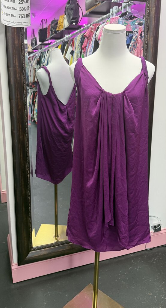 10 Diane Von Furstenberg Solid Silk Tank Dress