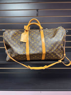 Louis Vuitton Keepall Bandouliere Travel Bag