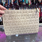 Coach Perforated Large Zip Pouch