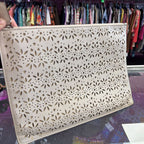 Coach Perforated Large Zip Pouch