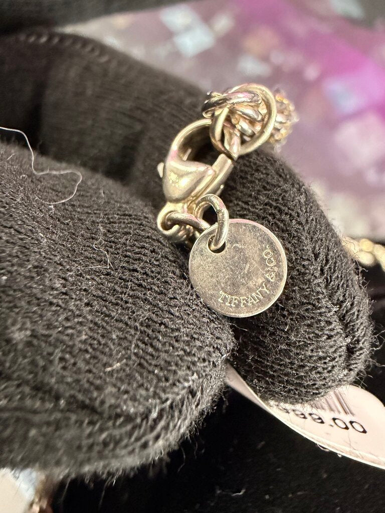 18 KYG & 925 Twist Rope Chain Necklace 24'