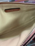 Michael Kors Pebbled Leather Zoe Shoulder Bag