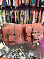 Michael Kors Pebbled Leather Zoe Shoulder Bag