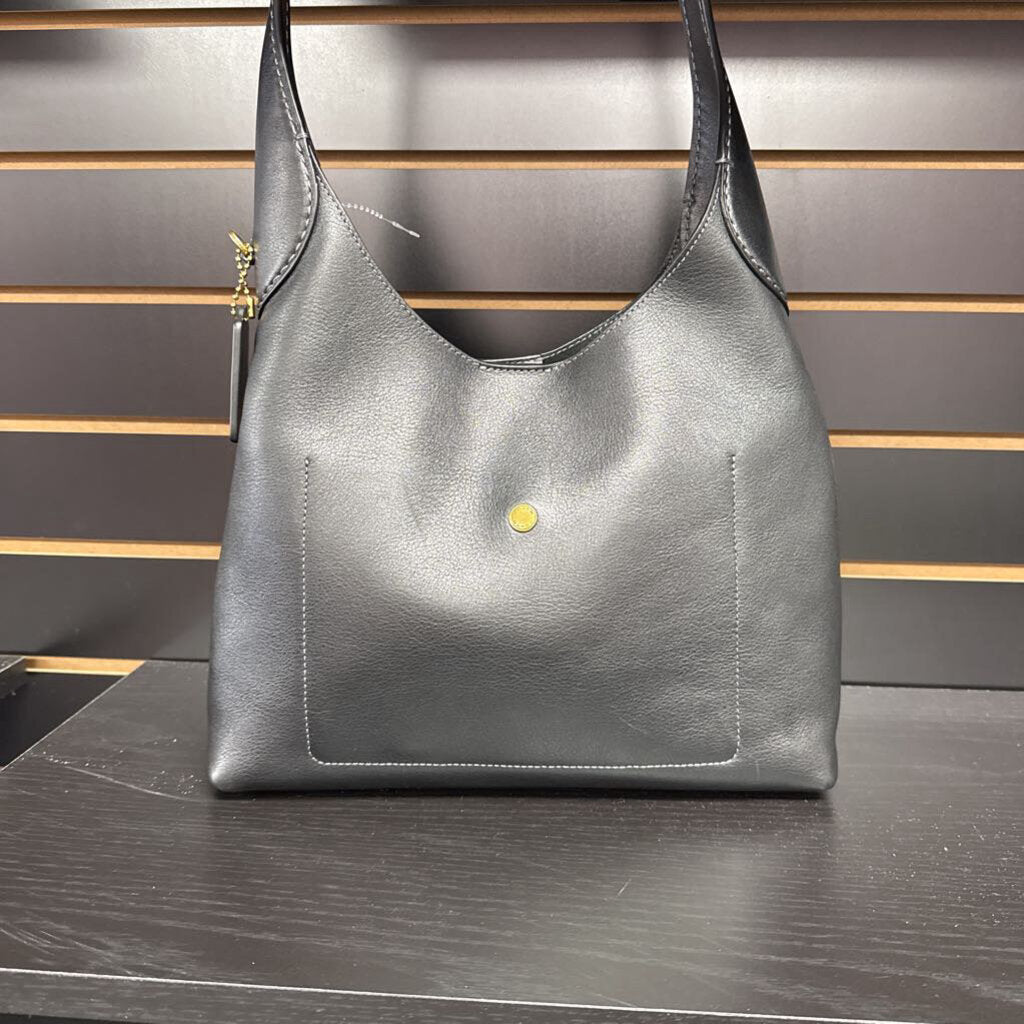 Brooklyn Shoulder Bag 28 Natural Grain Leather