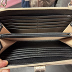 The Sak Metallic wallet cross body