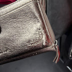 The Sak Metallic wallet cross body