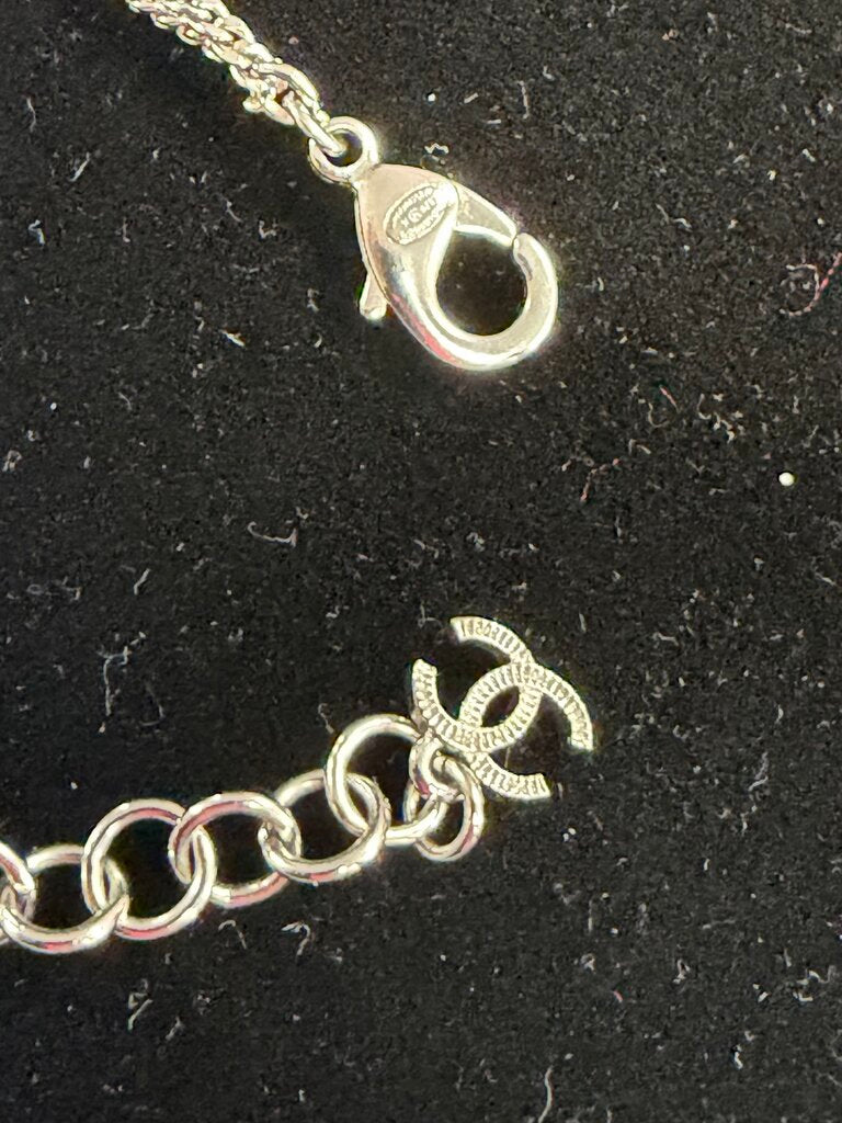 Chanel 2023 Black Prayer CC Beads 44 inches