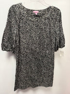 2 3/4 Sleeve Silk Blend Roses Dress