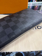 Louis Vuitton Damier Graphite Zippy Wallet Vertical