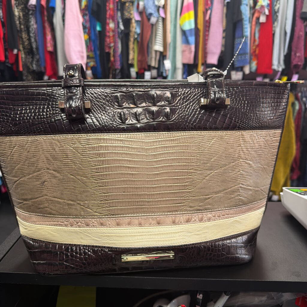 Asher Croco Tote