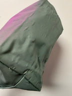 Longchamp Grey Canvas Brown Leather Trim