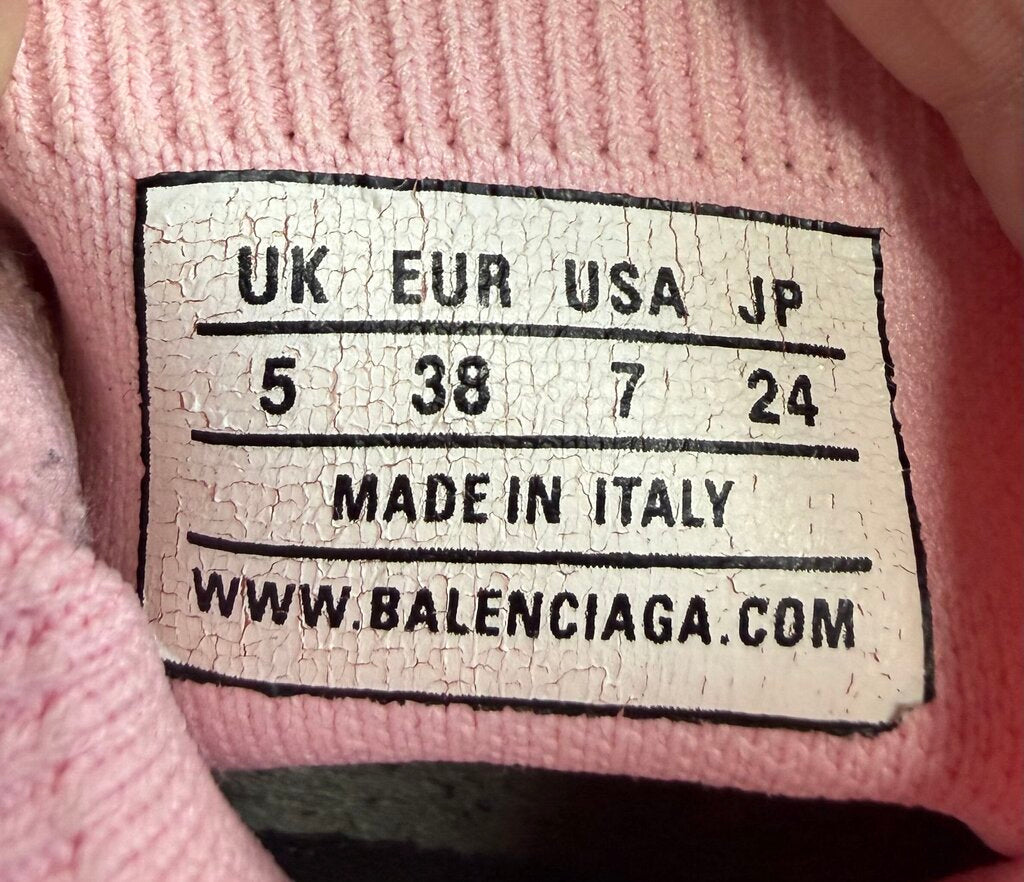 7/38 Balenciaga Speed 2.0 Women's Sneakers Recycled Knit/Sole