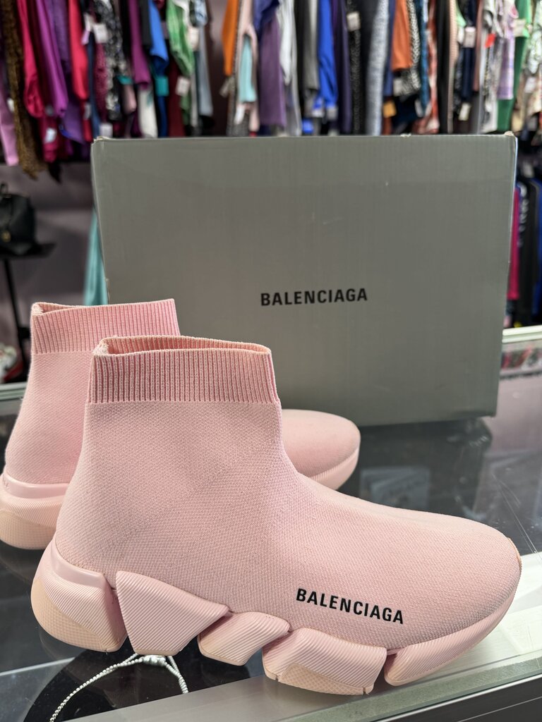 7/38 Balenciaga Speed 2.0 Women's Sneakers Recycled Knit/Sole