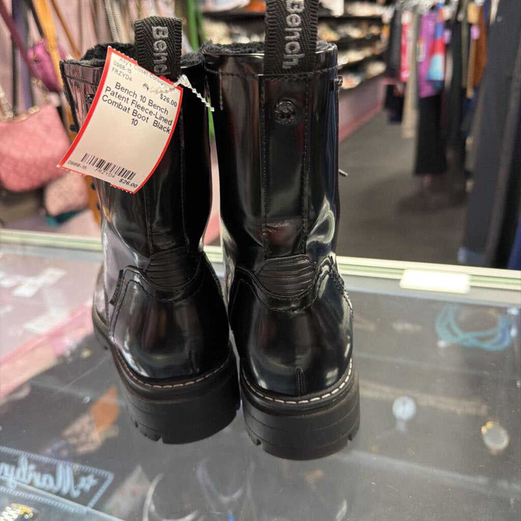 10 Bench Patent Fleece-Lined Combat Boot