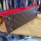 Louis Vuitton X Christian Louboutin Monogram Iconoclast Calf Hair Studs Satchel