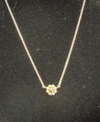 Tiffany &Co. 18k Gold Silver 925 Paloma Picasso Daisy Jolie Bead Flower Necklace