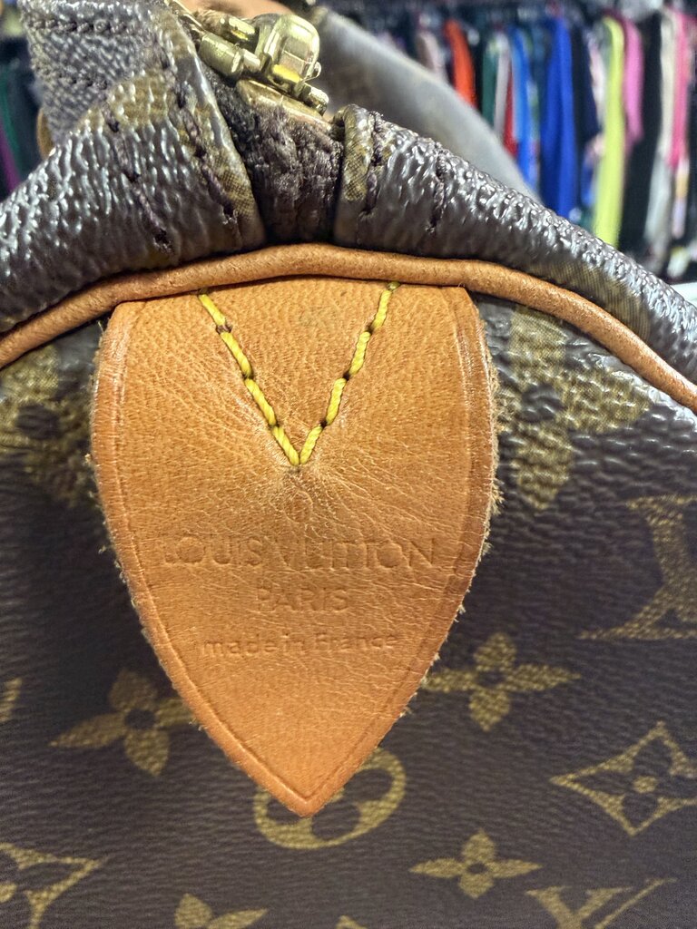 Louis Vuitton Speedy 30 Monogram Bag France April of 1998 – Ally's
