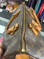 Louis Vuitton Speedy 30 Monogram Bag France April of 1998