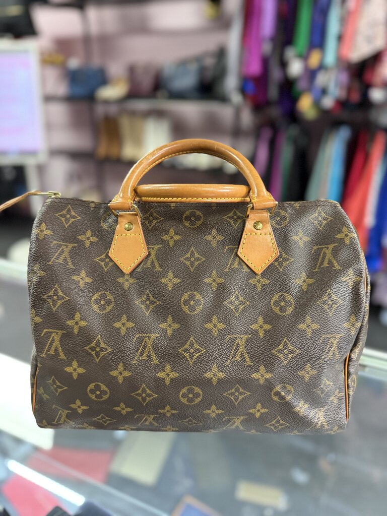 Louis Vuitton Speedy 30 Monogram Bag France April of 1998