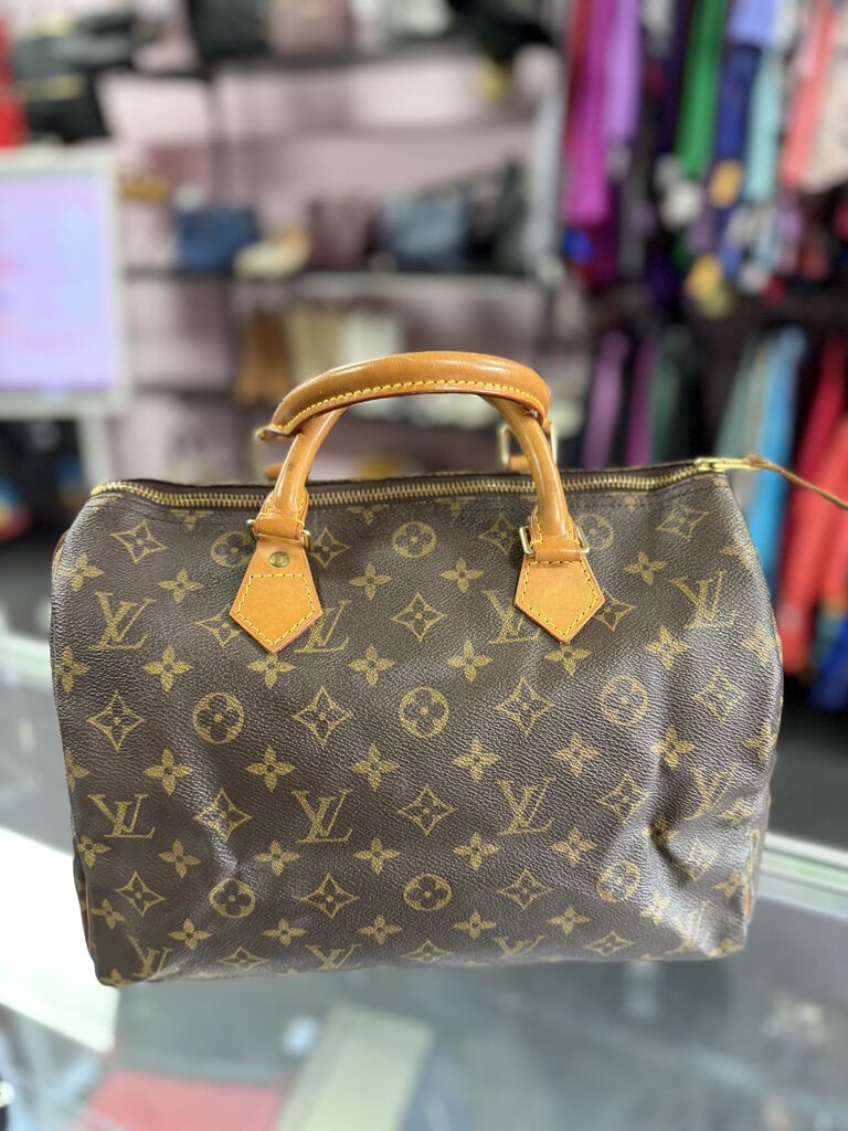 Louis Vuitton Speedy 30 Monogram Bag France April of 1998