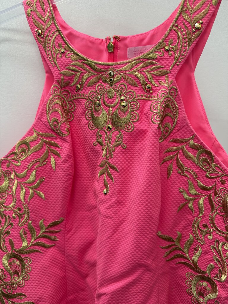 10 Lilly Pulitzer Tina Embroidered Stretch Dress