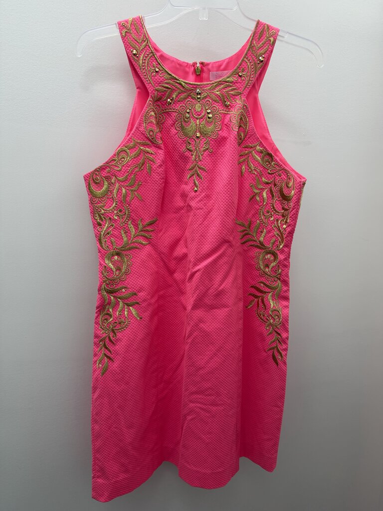 10 Lilly Pulitzer Tina Embroidered Stretch Dress