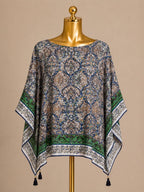 MD/LG Beach Tunic Cover up Caftan Sz M/L Cotton Silk