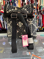 BuckHead Canvas Backpack Pom-Pom Detail