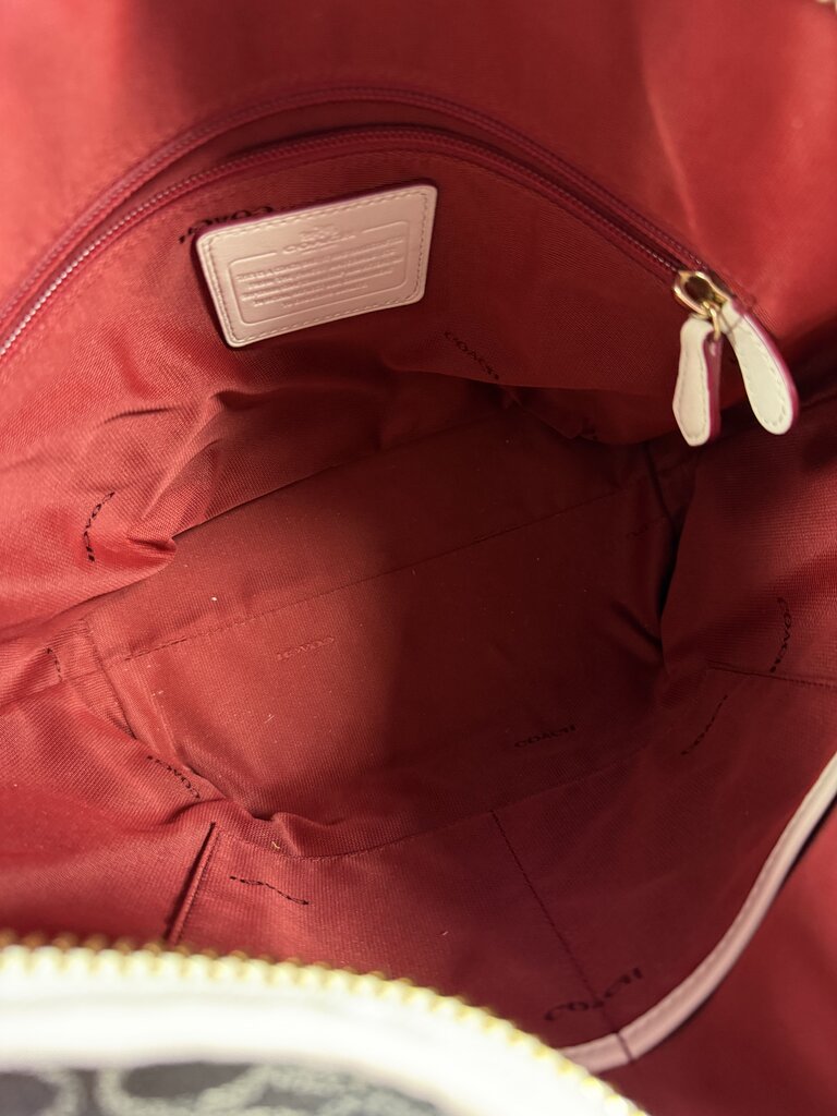 Coach 35092 Canvas Signature Hobo Bag