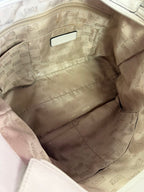 Michael Kors Jet Set Pebbled Leather Chain Strap Tote