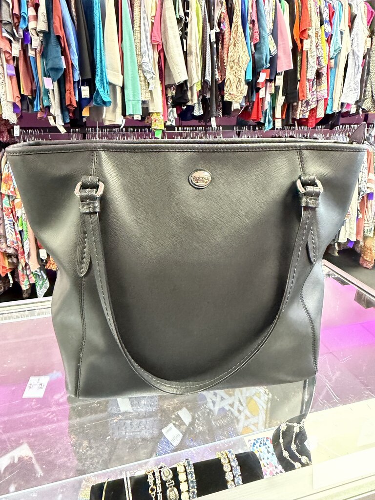 Coach Peyton Zip Top Tote Blemish To Handle Noted Priced As Is.