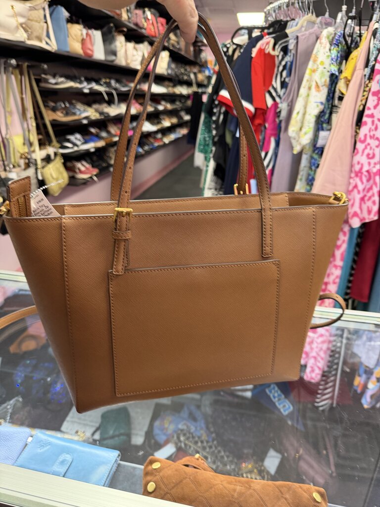 Tory Burch Emerson Zip Close Tote Safffiano