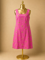 6 Lilly Pulitzer VTG Sleeveless Crab Lobster Shift Dress