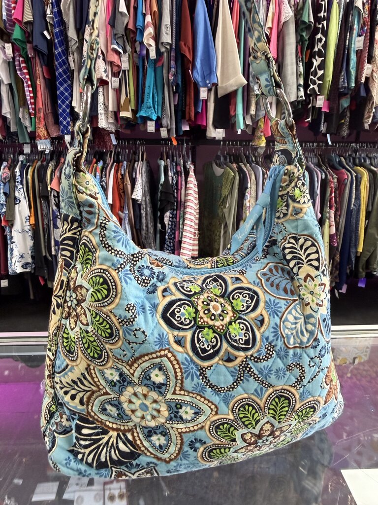Vera Bradley Blue Rhapsody Large Hobo