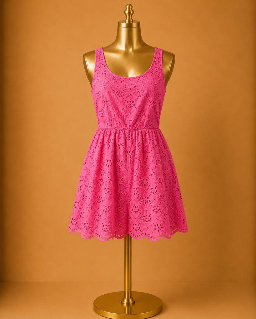 10 Lilly Pulitzer Calhoun Resort Charleston Sleeveless Eyelet Lace Scoop Neck