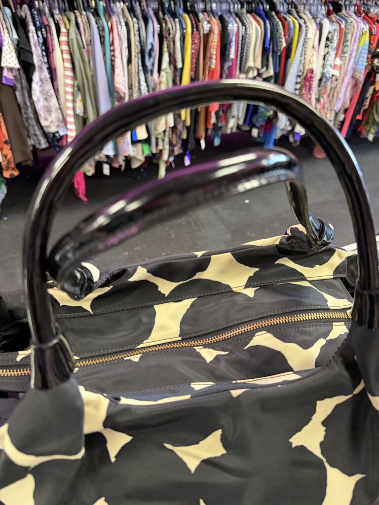 Kate Spade New York Black Nylon Stevie Baby Diaper Bag Tote