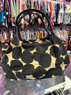 Kate Spade New York Black Nylon Stevie Baby Diaper Bag Tote