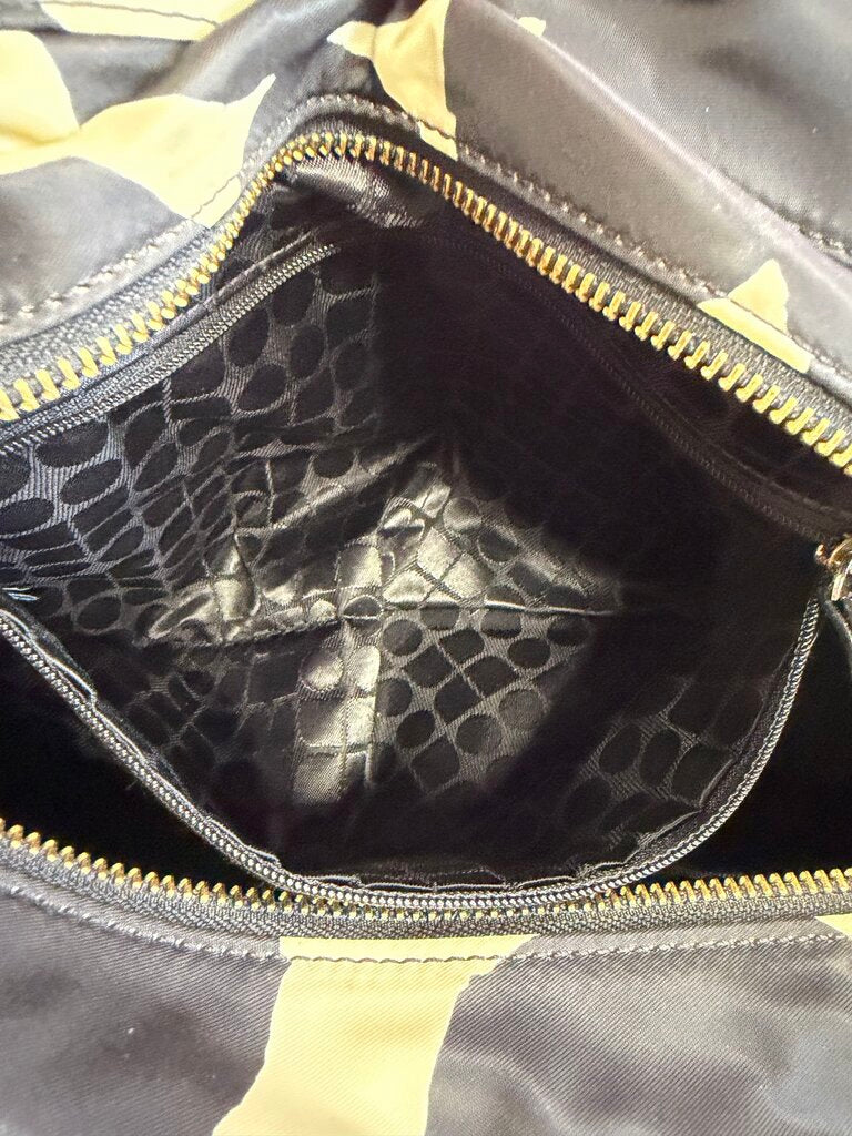 Kate Spade New York Black Nylon Stevie Baby Diaper Bag Tote