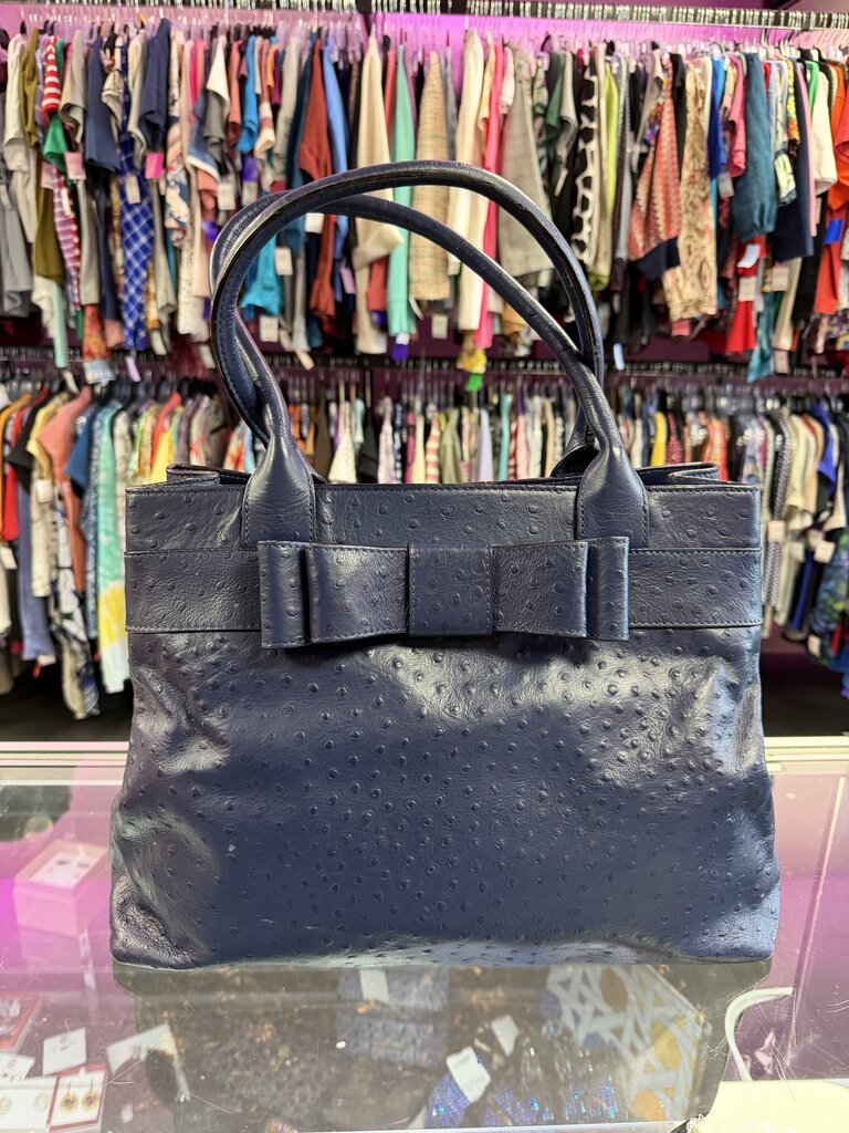 Kate Spade Charm City Ostrich Embossed Diehl Tote Bag