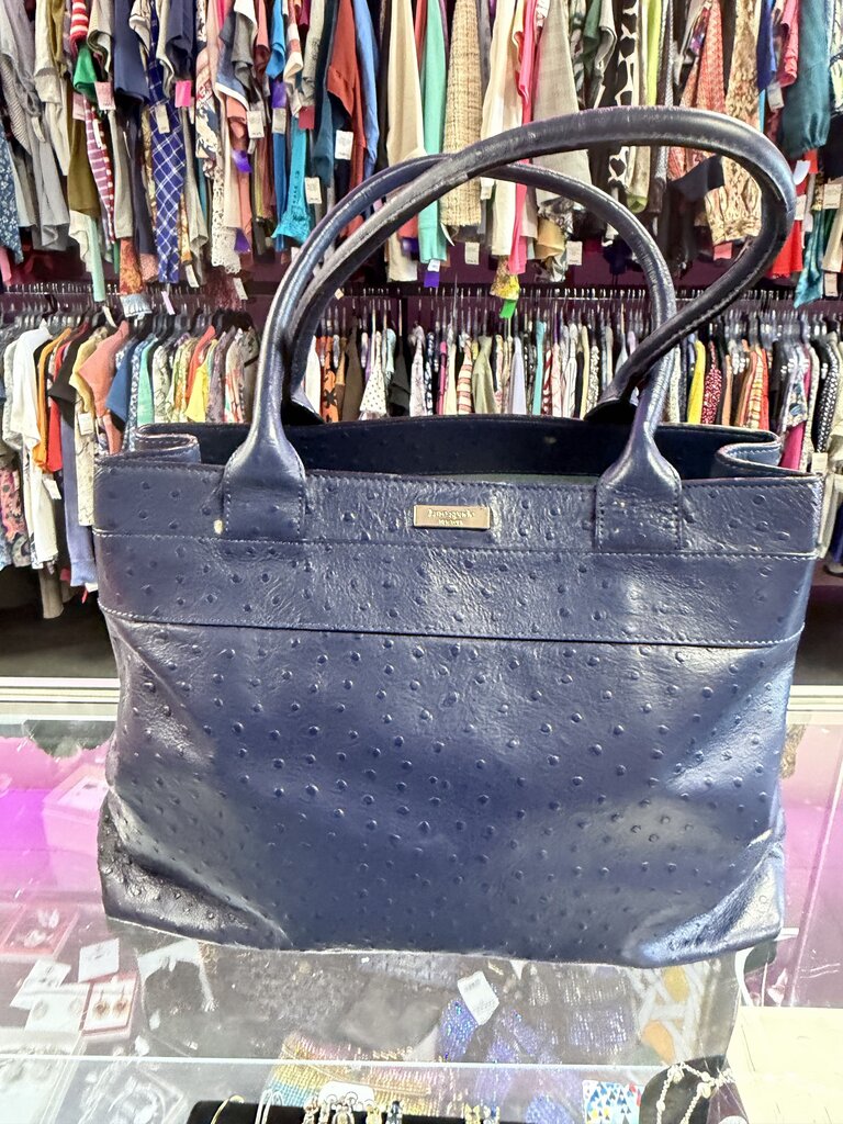 Kate Spade Charm City Ostrich Embossed Diehl Tote Bag