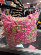 Vera Bradley Vera Bradley Petal Pink Quilted Floral Shoulder Tote Bag Retired
