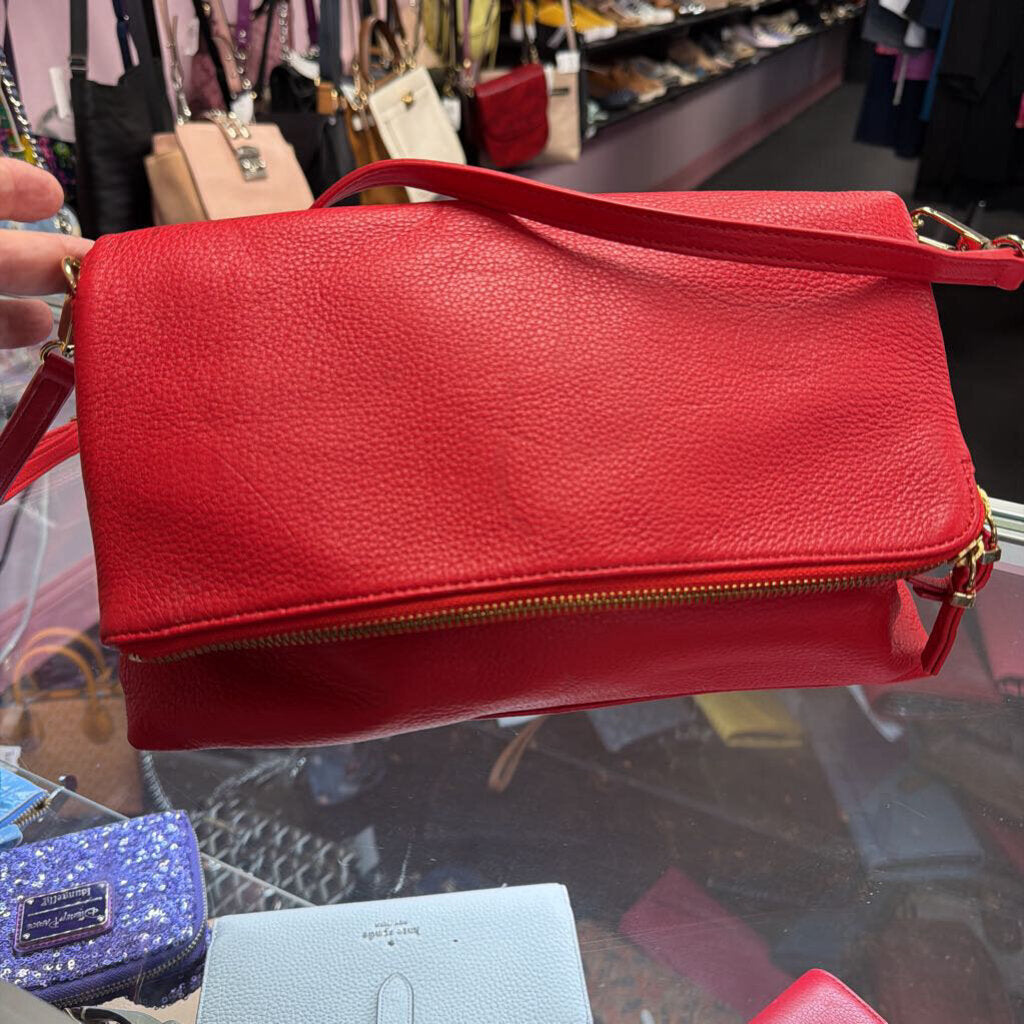 Talbot's Pebbled Folding Crossbody