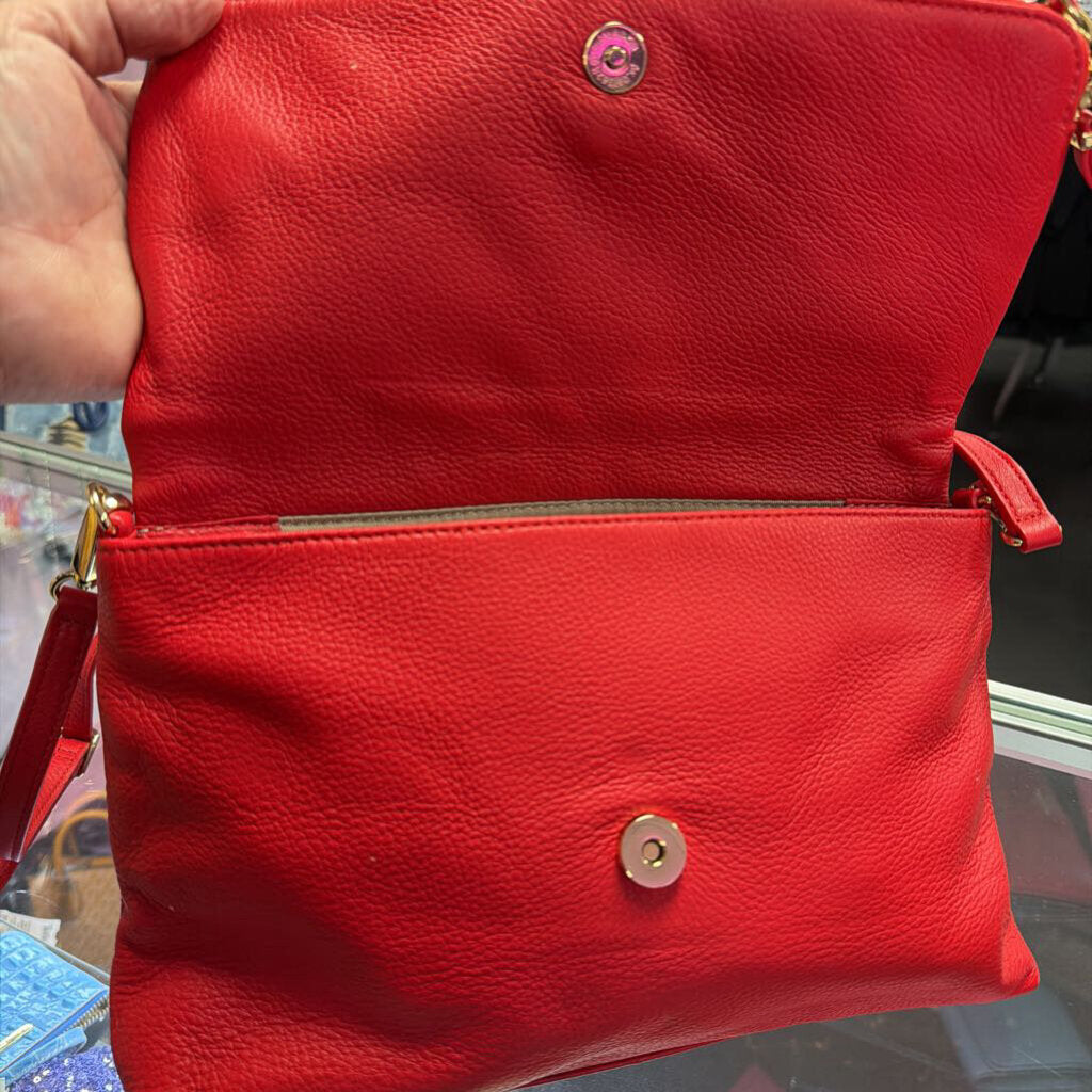 Talbot's Pebbled Folding Crossbody