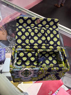 Vera Bradley Mini Jewelry Box Hard Case Travel Retired Cambridge