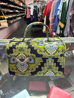 Vera Bradley Mini Jewelry Box Hard Case Travel Retired Cambridge