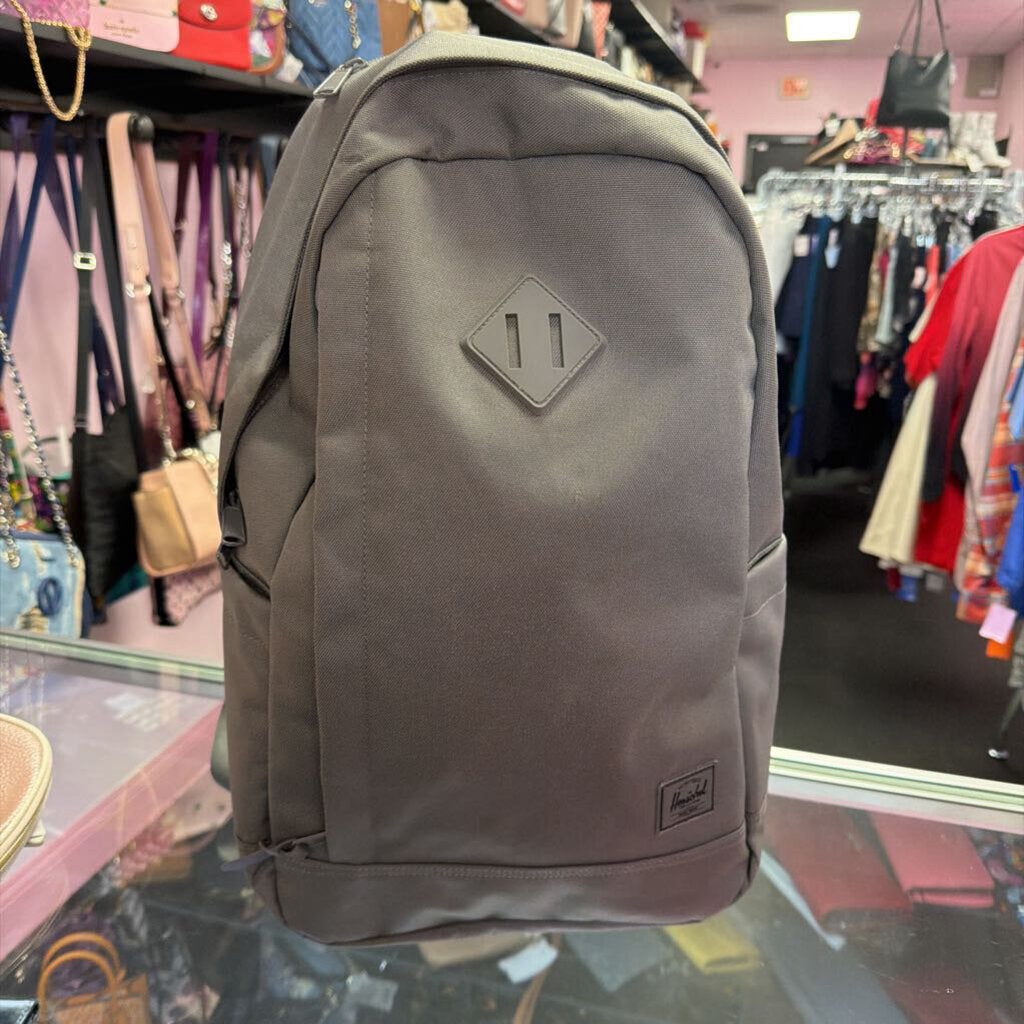Herschel Supply Co Settlement Backpack Grey Canvas Laptop Sleeve