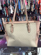 Michael Kors Gilly Large Drawstring Travel Tote Bag Logo