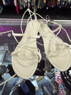 11 Strappy White Sandals